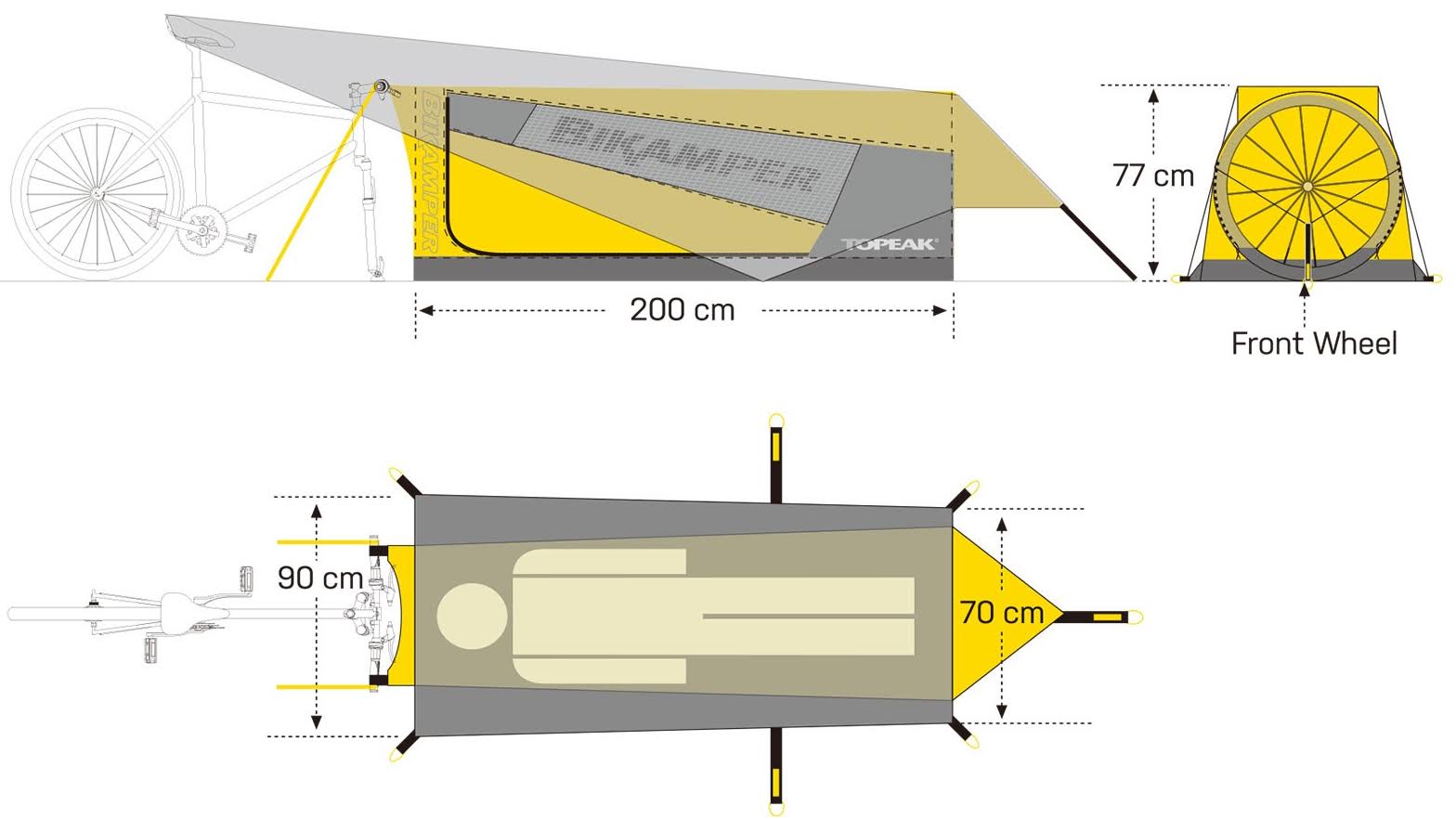 Topeak Bikamper Tent - Image 6