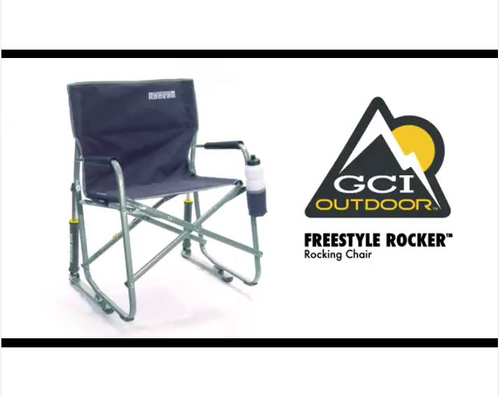 GCI Outdoor Freestyle Rocker Chair – Indigo Blue - Image 5