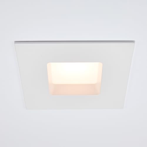 Maxxima 4 in. 5 CCT Retrofit Recessed Square LED Downlight – 800 Lumens, Color Selectable 2700K-5000K (2700K/3000K/3500K/4000K/5000K), Dimmable, 90 CRI, Ideal for Kitchen, Bathroom, or Bedroom - Image 8